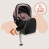 Lionelo Moxie i-Size set κάθισμα αυτοκινήτου 40-87cm & περιστρεφόμενη βάση isofix Pink Mauve