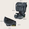 Lionelo Nelly i-Size isofix κάθισμα αυτοκινήτου 76-150cm/9-36kg Blue Navy