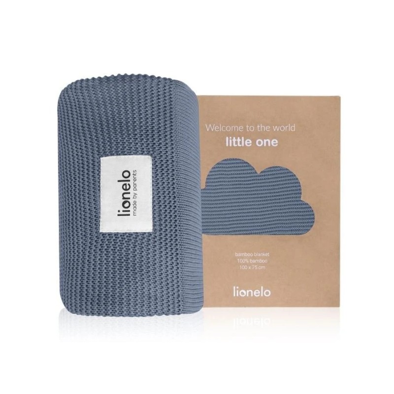 Lionelo Bamboo Κουβέρτα 75Χ100 Blue