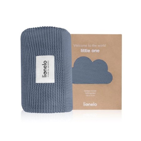 Lionelo Bamboo Κουβέρτα 75Χ100 Blue