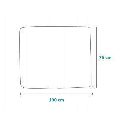 Lionelo Bamboo Κουβέρτα 75Χ100 Blue