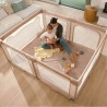 Lionelo Florence XL Easy Fold Πάρκο 180X200cm Beige Sand