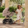 Lionelo Carmine Καρότσι Βρεφικό 3 σε 1 έως 22kg Beige Sand