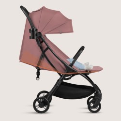 Lionelo Agia Auto Fold Καρότσι Ταξιδίου έως 22kg Pink Mauve