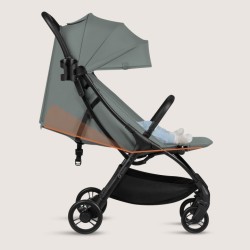 Lionelo Agia Auto Fold Καρότσι Ταξιδίου έως 22kg Green Sage