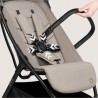 Lionelo Agia Auto Fold Καρότσι Ταξιδίου έως 22kg Beige Sand