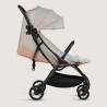Lionelo Agia Auto Fold Καρότσι Ταξιδίου έως 22kg Beige Sand