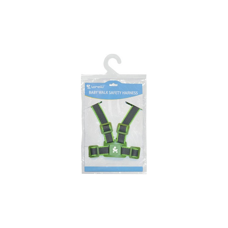 Lorelli Ιμάντας Στήριξης baby walk safety harness grey&green