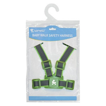 Lorelli Ιμάντας Στήριξης baby walk safety harness grey&green