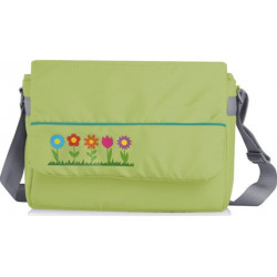 Καρότσι Combi με ποδόσακο και τσάντα αλλαξιέρα Green Garden