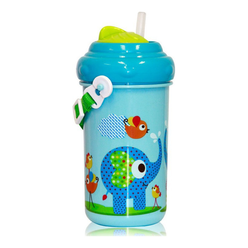 Παγουρίνο Toddler Zoo Blue 6+m Lorelli Bertoni 360ml