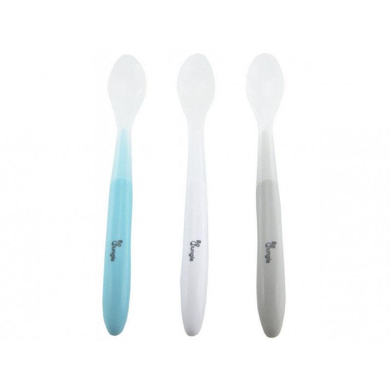 Bo Jungle Soft Spoon μαλακό κουτάλι σετ 3 τεμ