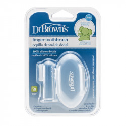 Dr Brown's Δακτυλική Οδοντόβουρτσα Σιλικόνης HG010