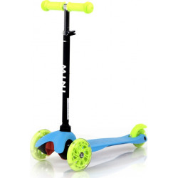 Τρίτροχο Παιδικό Πατίνι - Lorelli Scooter MINI LED Blue&Green -