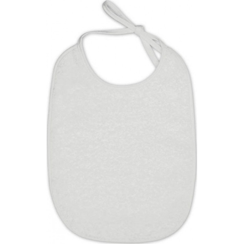 Lorelli Classic BIBS DOUBLE-FACED WHITE TERRY/SET 10PCS/