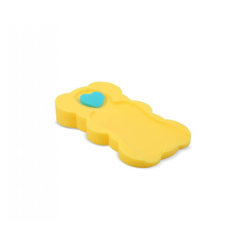 Αντιολισθητικό Σφουγγάρι - Στρώμα Μπάνιου Uni Yellow Lorelli