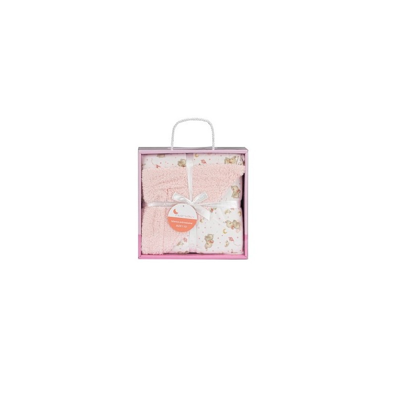 Interbaby Elefante Κουβέρτα Αγκαλιάς 80X110 Pink