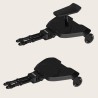 Lionelo Buggy Board Σκαλάκι Καροτσιού Με Κάθισμα Black Onyx