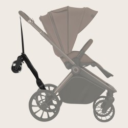 Lionelo Buggy Board Σκαλάκι Καροτσιού Με Κάθισμα Black Onyx
