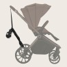 Lionelo Buggy Board Σκαλάκι Καροτσιού Με Κάθισμα Black Onyx