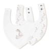 Interbaby Σαλιάρα Bandana Σετ 2 Τεμ Bunny Pink
