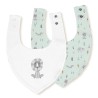 Interbaby Σαλιάρα Bandana Σετ 2 Τεμ Fox Green