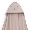 Interbaby Bear Σετ Μπουρνούζι & Πανάκι Παρηγοριάς Μουσελίνας Dark Pink