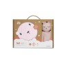 Interbaby Bear Σετ Μπουρνούζι & Πανάκι Παρηγοριάς Μουσελίνας Pink