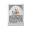 Interbaby Jirafa Elefante Μπουρνούζι Κάπα & Σαλιάρα Grey