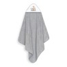 Interbaby Jirafa Elefante Μπουρνούζι Κάπα & Σαλιάρα Grey
