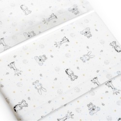 Interbaby Koala Set Σεντόνια Φανέλα White/Blue