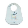 Interbaby Σαλιάρα Σιλικόνης Dino Blue