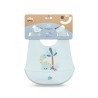 Interbaby Σαλιάρα Σιλικόνης Dino Blue