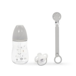 Interbaby Βρεφικό Σετ Δώρου 3 τμχ Grey