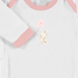 Don Algodon Bunny Σετ Δώρου 5 τμχ (0-6 μηνών) Pink