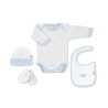 Don Algodon Bunny Σετ Δώρου 5 τμχ (0-6 μηνών) Blue