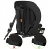 Lionelo Levi Fix i-size Κάθισμα Αυτοκινήτου 76cm-150cm Black Carbon
