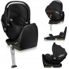 Lionelo Moxie i-Size set κάθισμα αυτοκινήτου 40-87cm & περιστρεφόμενη βάση isofix Black Carbon