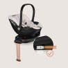Lionelo Moxie i-Size set κάθισμα αυτοκινήτου 40-87cm & περιστρεφόμενη βάση isofix Black Carbon
