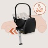 Lionelo Moxie i-Size set κάθισμα αυτοκινήτου 40-87cm & περιστρεφόμενη βάση isofix Black Carbon