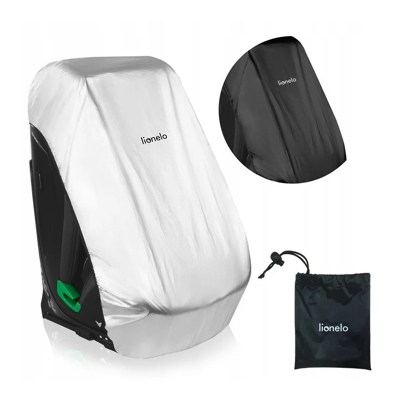 Lionelo Thermalcover Anti-UVA Κάλυμμα Καθίσματος Αυτοκινήτου UPF+50 Silver