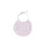 Interbaby Jirafa Bicicleta Μπουρνούζι Κάπα & Σαλιάρα White/Pink