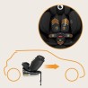 Lionelo Navy i-Size κάθισμα αυτοκινήτου 40-150 cm isofix Black Red