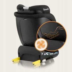 Lionelo Navy i-Size κάθισμα αυτοκινήτου 40-150 cm isofix Black Red