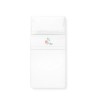 Interbaby Leon Σεντόνια Σετ 3 Τεμ Κούνιας 115Χ175εκ. White/Grey