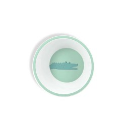 Interbaby Savana Παιδικό Σετ Φαγητού Green