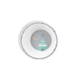 Interbaby Indio Παιδικό Σετ Φαγητού Grey