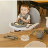 Interbaby Αντιολισθητικό Πιάτο Σιλικόνης Pink