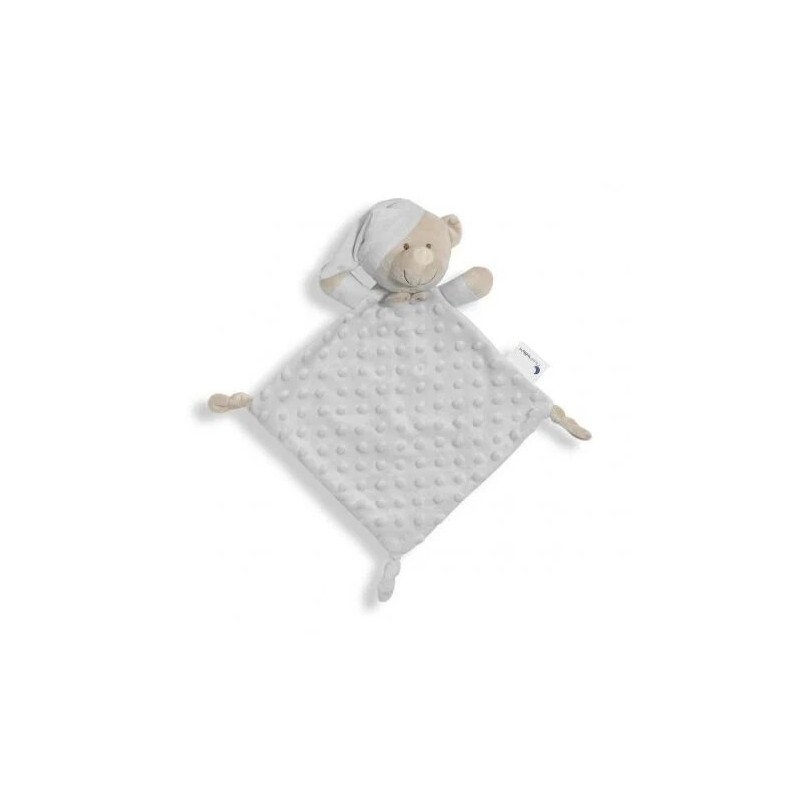 Interbaby Dou-Dou Bear Πανάκι Παρηγοριάς Grey DU003G