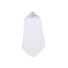 Interbaby Tipi Oso Μπουρνούζι Κάπα White/Pink